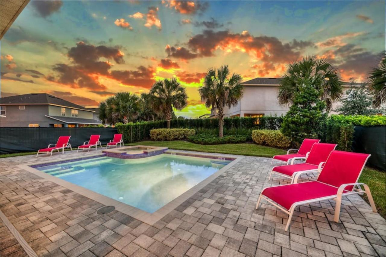 Spacious 8 Bdr Family Home With Arcades And Free Pool Heat Orlando Dış mekan fotoğraf